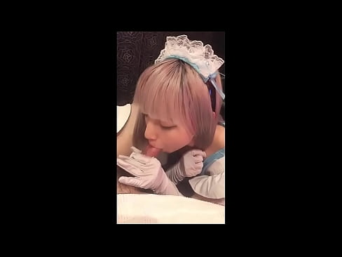 ❤️ Yapon İdolü [mayuka], Fransız qulluqçu kostyumu, 1-ci hissə, oral seks və losyonla qaxmaq ️❌ Porno bizdə ﹏
