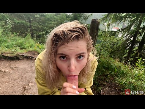❤️ Eva Elfi - Qız ictimai oral seksdən sonra cumu uddu ️❌ Porno bizdə ﹏